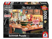 Schmidt Secret Puzzle Am Küchentisch Puzzle, 1000 Teile
