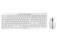 CHERRY STREAM DESKTOP RECHARGE Tastatur-Maus-Set kabellos weiß