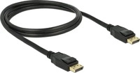 Delock 83805, DeLOCK DisplayPort 1.2 Kabel 4K 60 Hz 1,0 m schwarz, 1 St.