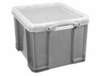 Really Useful Box Aufbewahrungsbox 35,0 l transparent, grau 48,0 x 39,0 x 31,0...