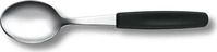 VICTORINOX Kaffeel&ouml;ffel silber, schwarz gl&auml;nzend, 6 St.