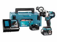 makita DDF486RTJ Akku-Bohrschrauber-Set 18,0 V, mit 2 Akkus