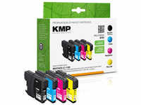 KMP B78V schwarz, cyan, magenta, gelb Druckerpatronen kompatibel zu brother