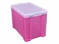 Really Useful Box Aufbewahrungsbox 19,0 l transparent, pink 39,5 x 25,5 x 29,0 cm