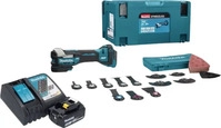 makita DTM52T1JX2 Akku-Multifunktionswerkzeug 18,0 V, mit 1 Akku blau/schwarz