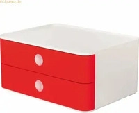 HAN Schubladenbox Smart Box ALLISON rot 1120-17D, DIN A5 mit 2 Schubladen, 1 St.