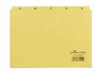 DURABLE Karteikartenregister A-Z gelb 3650