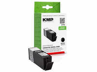 KMP C107BKXV schwarz Druckerpatrone kompatibel zu Canon PGI-580XXL PGBK...