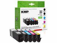 KMP C116V 2x schwarz, 1x cyan, 1x magenta, 1x gelb Druckerpatronen kompatibel zu