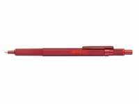 rotring Kugelschreiber 600 rot Schreibfarbe schwarz, 1 St.