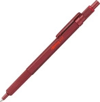 rotring Kugelschreiber 600 metallic-rot, Schreibfarbe: schwarz, 1 St.