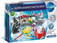 Clementoni Experimentierkasten Das Superwissenschaftslabor mehrfarbig