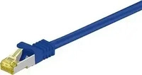 goobay RJ-45 Netzwerkkabel 10,0 m blau bis zu 10,00 Gbit/Sek. bis zu 500 MHz, 1...