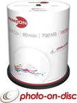 PRIMEON CD-R 700 MB bedruckbar, 100 St.