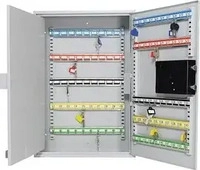 Rottner T06022, ROTTNER S150 EL Schl&uuml;sselkasten lichtgrau mit 150 Haken,