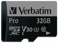 Verbatim Speicherkarte microSDHC/SDXC-Card Pro 32 GB