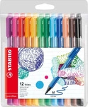 Stabilo 488/12-01, STABILO pointMax Filzstift farbsortiert, 12 St.