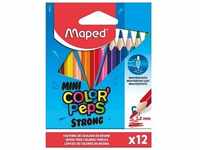 maped COLOR'PEPS STRONG Buntstifte farbsortiert, 12 St.