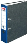 Herlitz 05171400, herlitz maX.file nature Ordner blau marmoriert Karton 8,0 cm DIN