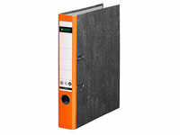LEITZ 1050 Ordner orange marmoriert Karton 5,2 cm DIN A4 1050-50-45