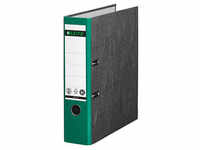 LEITZ 1080 Ordner grün marmoriert Karton 8,0 cm DIN A4 1080-50-55