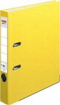 Herlitz 10841682, herlitz maX.file nature plus Ordner gelb Karton 5,0 cm DIN A4, 1