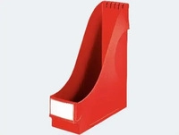LEITZ Stehsammler Kunststoff 24250025 rot Kunststoff, DIN A4, 1 St.