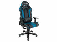 DXRacer Gaming Stuhl K-Serie, OH-KA99-NB Kunstleder blau, Gestell schwarz