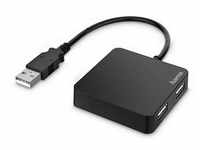 hama USB-Hub 4-fach schwarz 00200121