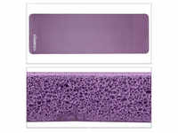 relaxdays Yogamatte violett 60,0 x 180,0 x 1,0 cm