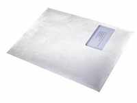 BONG Versandtaschen Tyvek® Pocket DIN C4 mit Fenster weiß 100 St. 66878/06/C4H