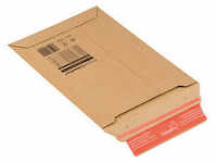 20 ColomPac® Kartonversandtaschen braun für DIN A5 CP010.02.020