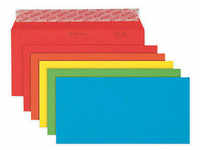 ELCO Briefumschläge DIN lang ohne Fenster farbsortiert haftklebend 20 St.
