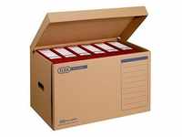 10 ELBA Archivcontainer tric system braun 54,5 x 36,0 x 32,0 cm 100421143