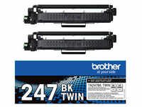 brother TN-247BKTWIN schwarz Toner, 2er-Set TN247BKTWIN