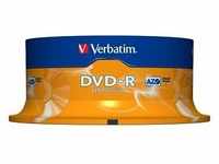 25 Verbatim DVD-R 4,7 GB