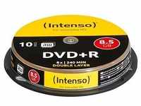 10 Intenso DVD+R 8,5 GB Double Layer 4311142