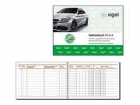 SIGEL Fahrtenbuch, Pkw mit Kraftstoffverbrauch Formularbuch FA614