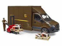 bruder MB Sprinter UPS mit Fahrer und Zubehör 02678 Spielzeugauto