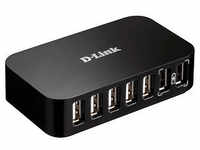 D-Link USB-Hub DUB-H7 7-fach schwarz