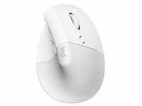Logitech Lift Maus ergonomisch kabellos weiß 910-006475