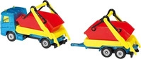 siku LKW mit Absetzmulden und Anh&auml;nger 1695 Spielzeugauto