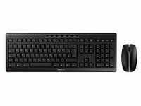 CHERRY STREAM DESKTOP Tastatur-Maus-Set kabellos schwarz JD-8500DE-2
