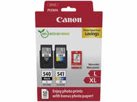Canon 5224B012, Canon PG-540L + CL-541XL schwarz, color Druckköpfe + Fotopapier,