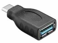 Adapter USB-CTM auf USB A 3.0, schwarz