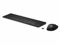 HP 655 Tastatur-Maus-Set kabellos schwarz 4R009AA#ABD