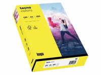 Multifunktionspapier tecno® colors - A4, 120 g/qm, gelb, 250 Blatt