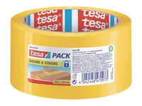 Packband tesapack® Secure & Strong - 50 mm x 50m, gelb