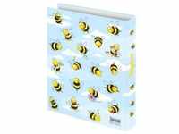 Zeugnisringbuch “Crazy Bees“ - A4, 4 Ring-Mechanik