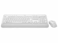 Logitech Signature MK650 Combo for Business Tastatur-Maus-Set kabellos weiß